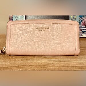 NWOT Kate Spade Mochi Pink Knott Slim Wallet